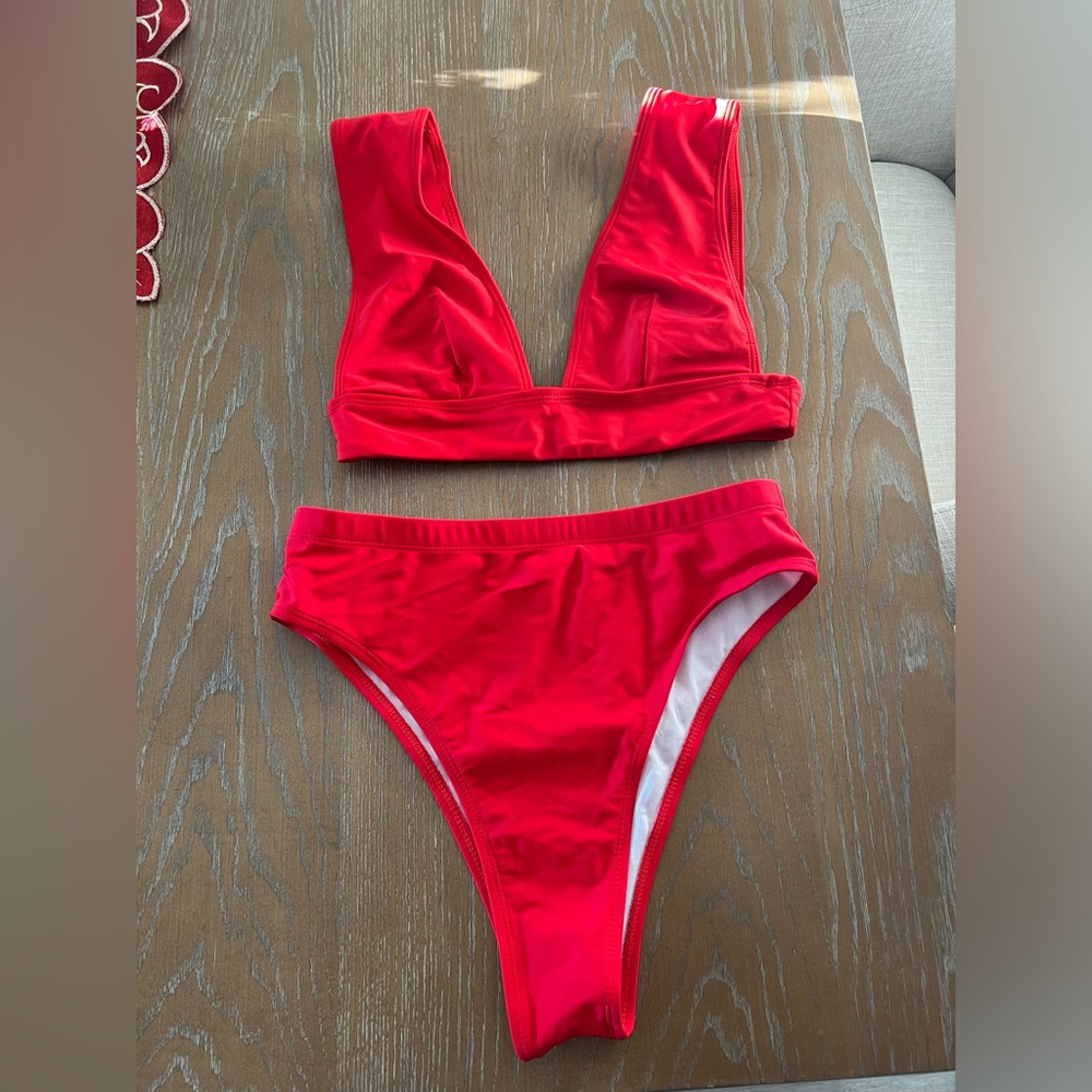 NWOT Red Bikini Set